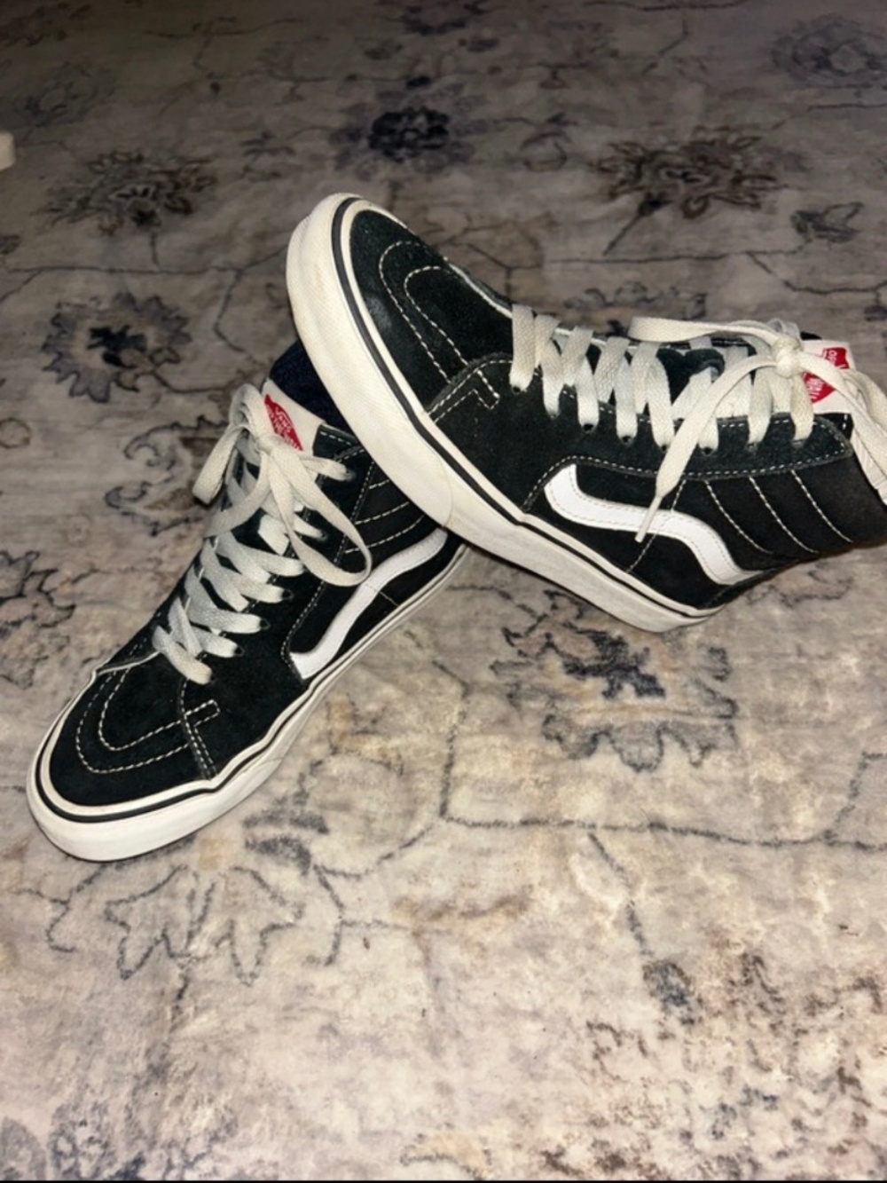 Black & White Hightop Vans